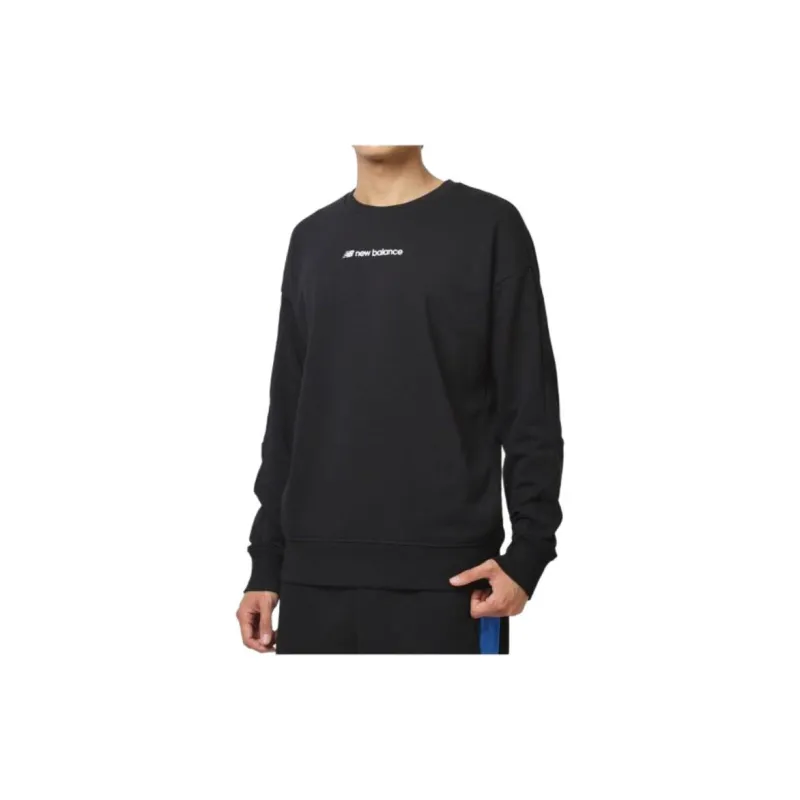 New Balance Sweatshirts Men Black-3
