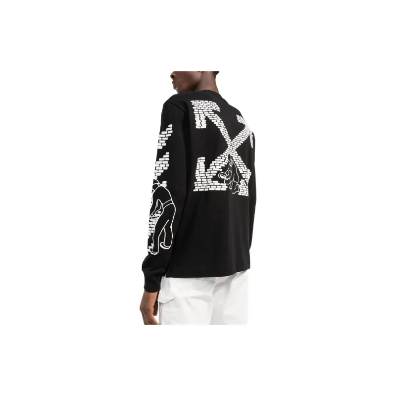 OFF WHITE Bricks Skate L/S T Shirt-3