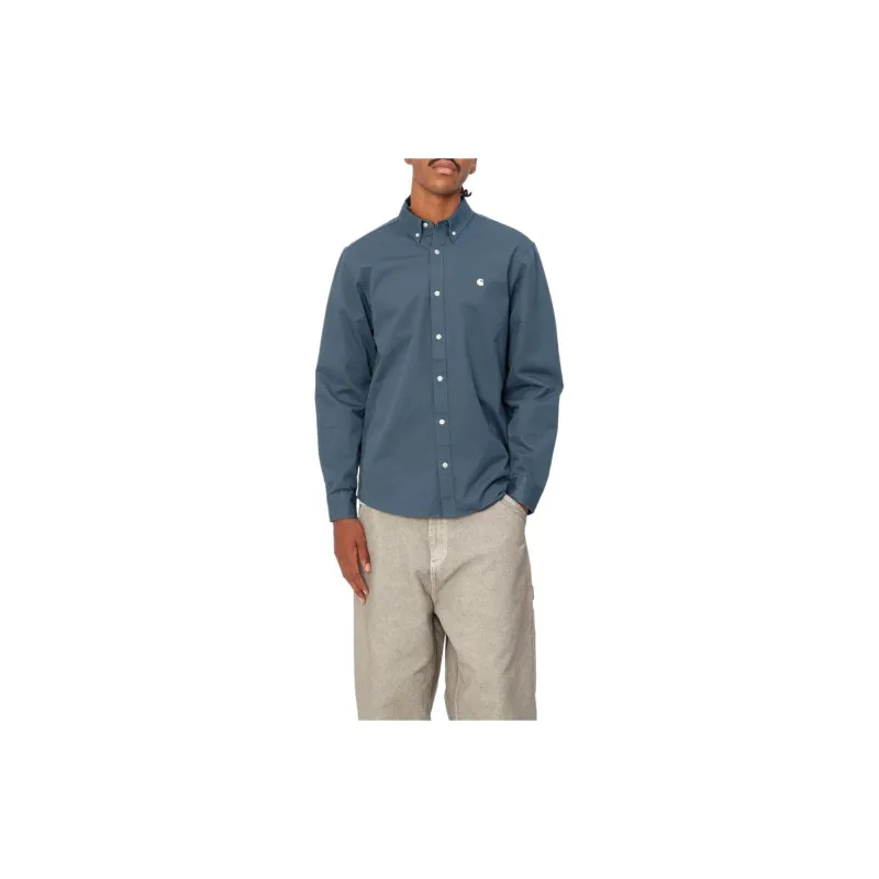 Carhartt WIP Madison Shirt Men's Blue-2