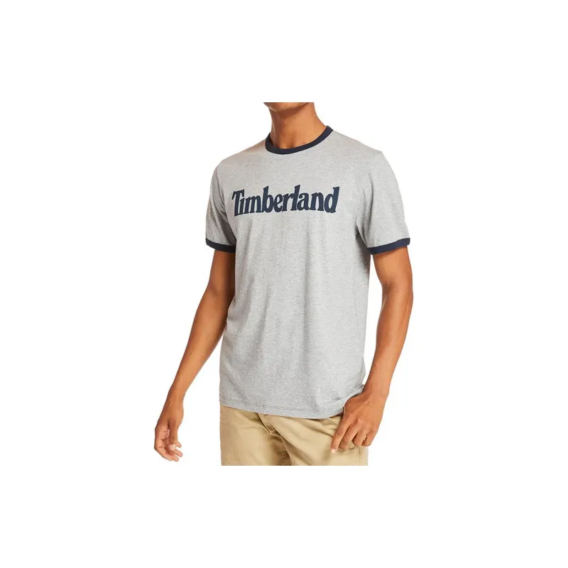 Timberland T Shirts Men Gray-2