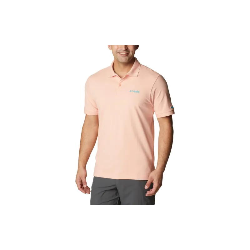 Columbia PFG T Shirts Men Pink-2