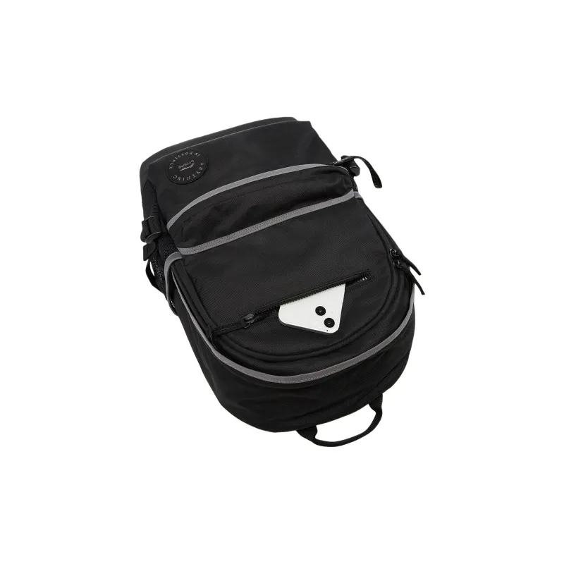 LiNing Sports Life Collection Polyester Backpack Unisex Black-4