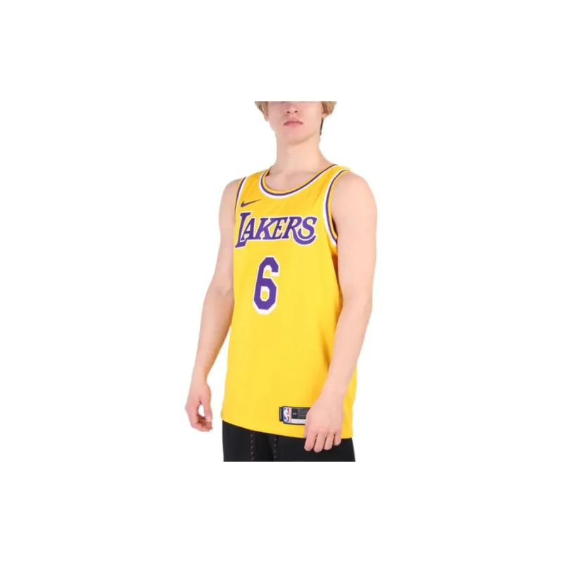 Nike LeBron James Lakers Icon Edition Jersey-3