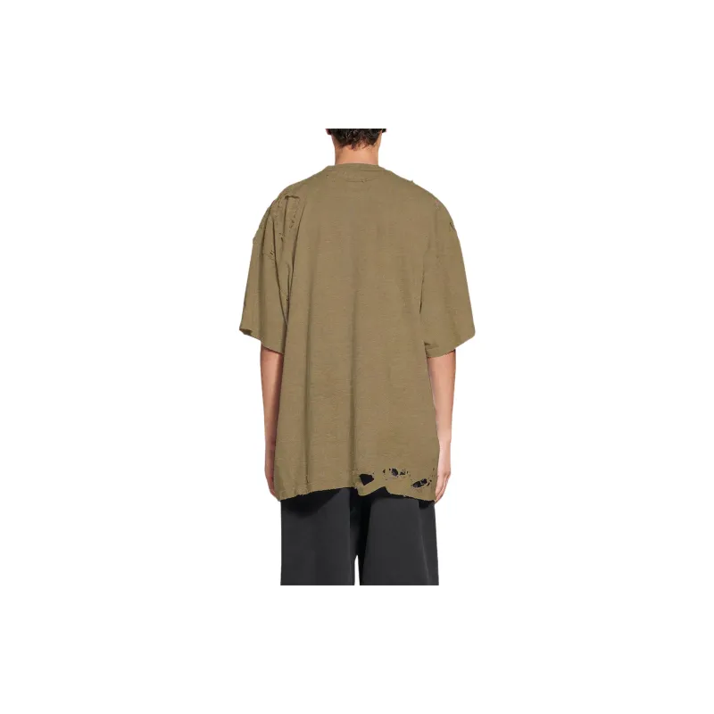 Balenciaga FW22 T-Shirt Unisex Army Green-3