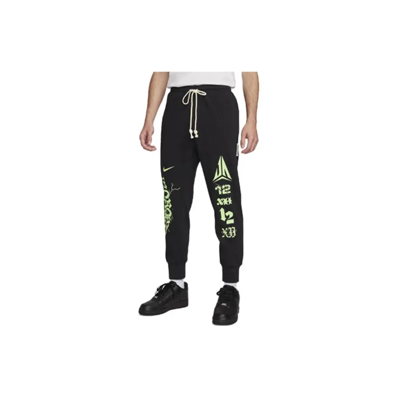 Nike Knitted Sweatpants Men Black-3