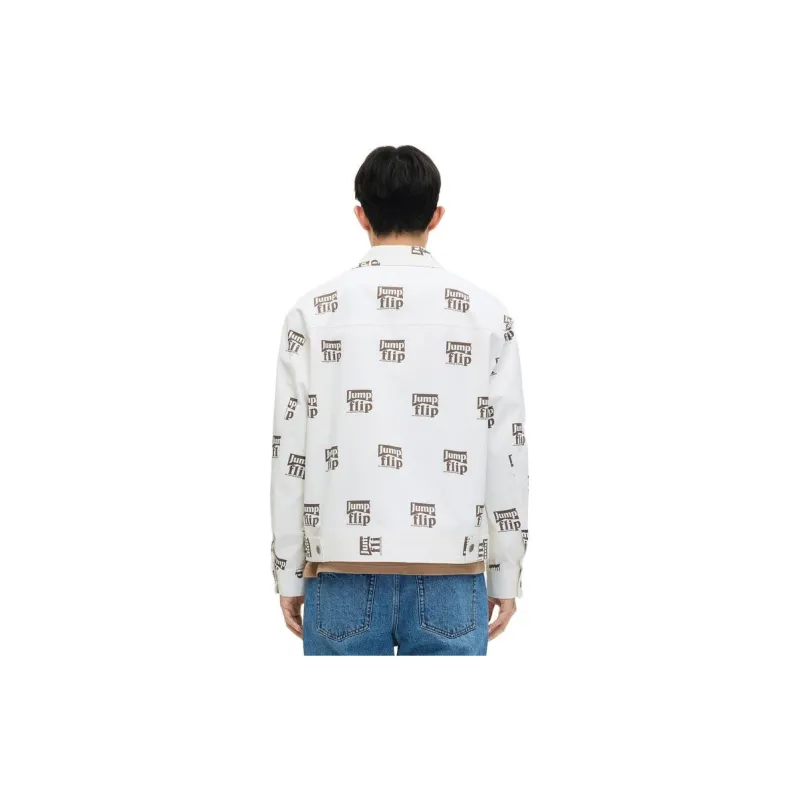 GXG Boyhood Series Jackets Men White Base Multicolor-2