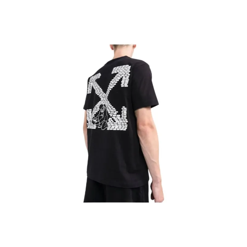 OFF WHITE Bricks Arrow Slim S/S Tee-3