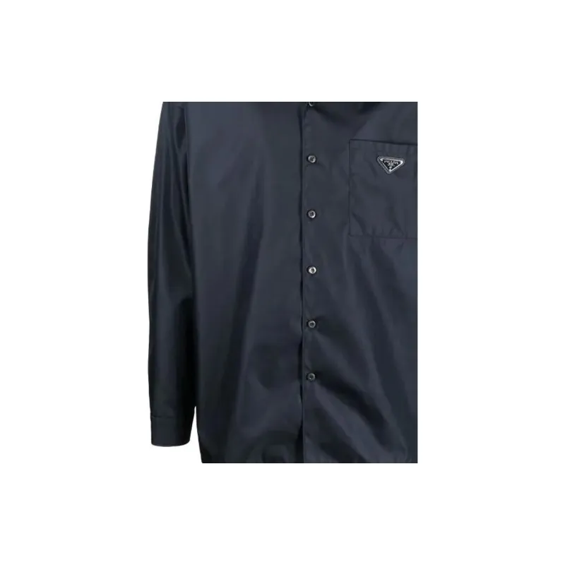 PRADA Shirts Men Black-4