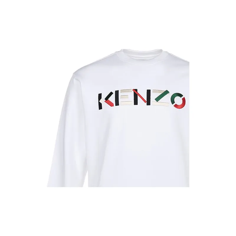KENZO Sweatshirts Men White-4