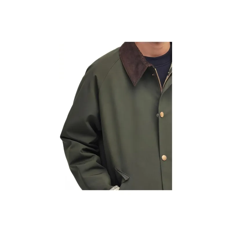 BARBOUR Oversized Reversible Transporter Jacket-3