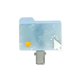 LIKIO Acetate Plate Hair Clips Women's