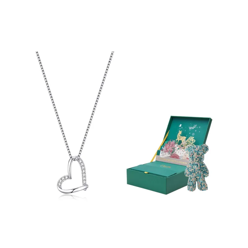PIARA S925 Silver Necklaces Women's-3