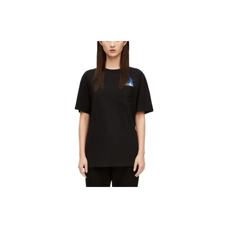 LOEWE T Shirts Unisex Black-3