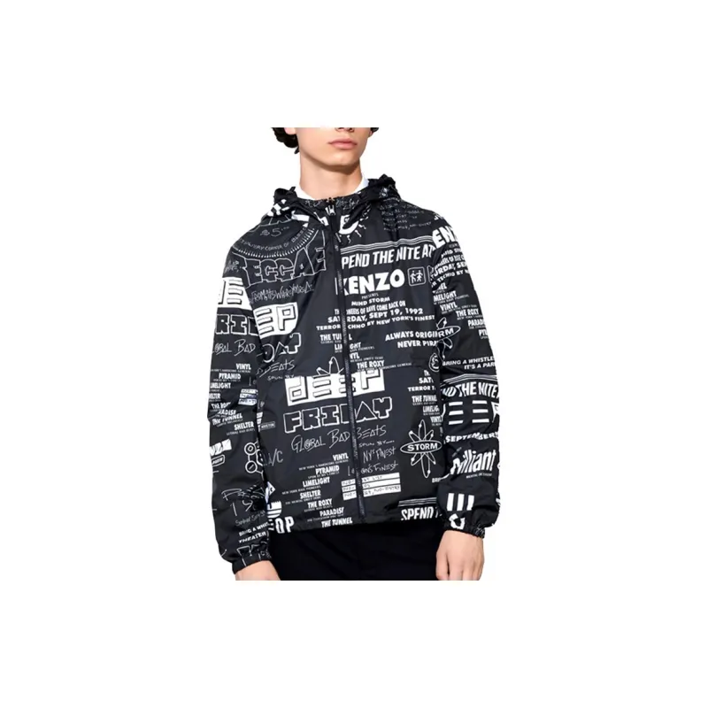 KENZO Jackets Men Black-1