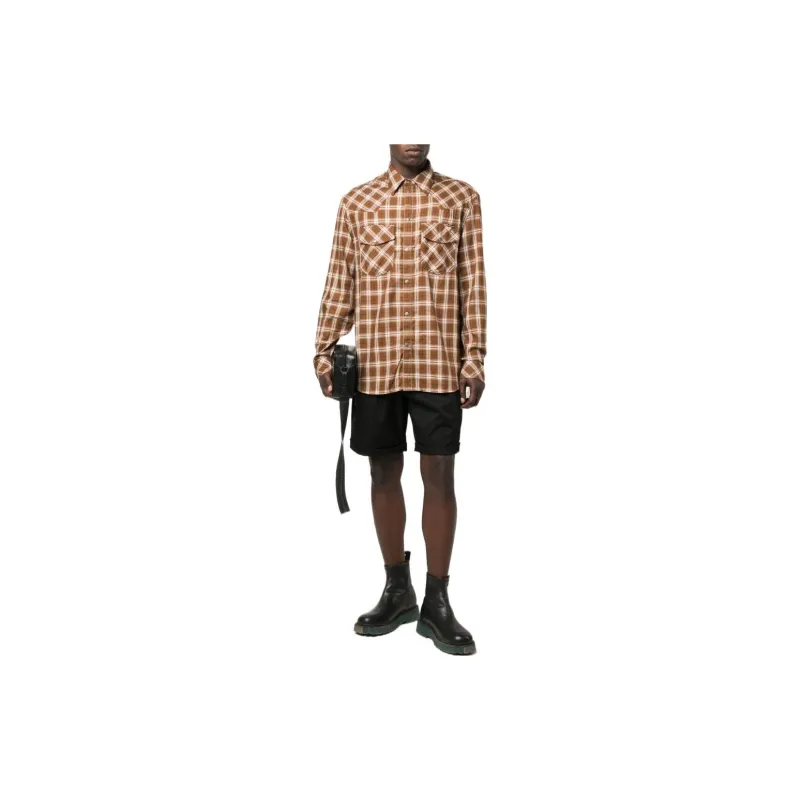 DIESEL Shirts Men Yellow-1