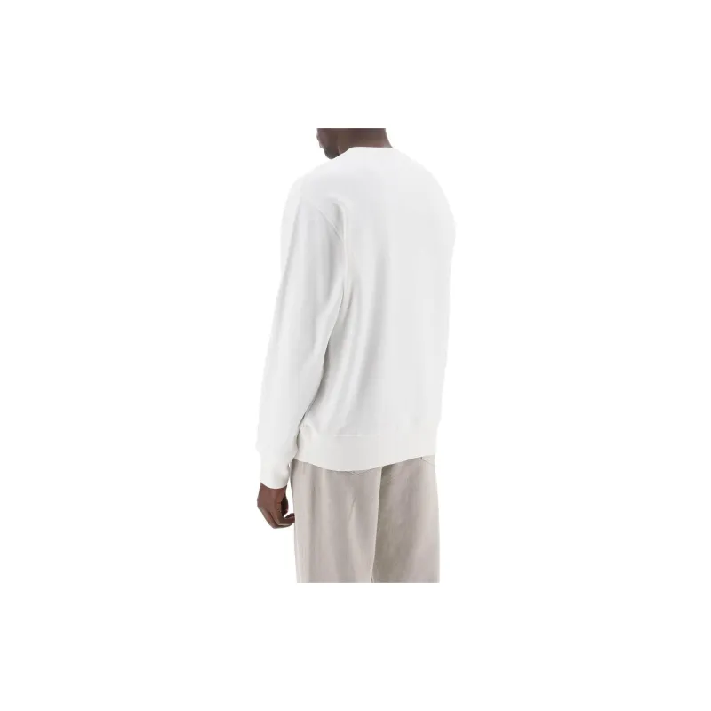 AUTRY Logo Label Crewneck Sweatshirt-2