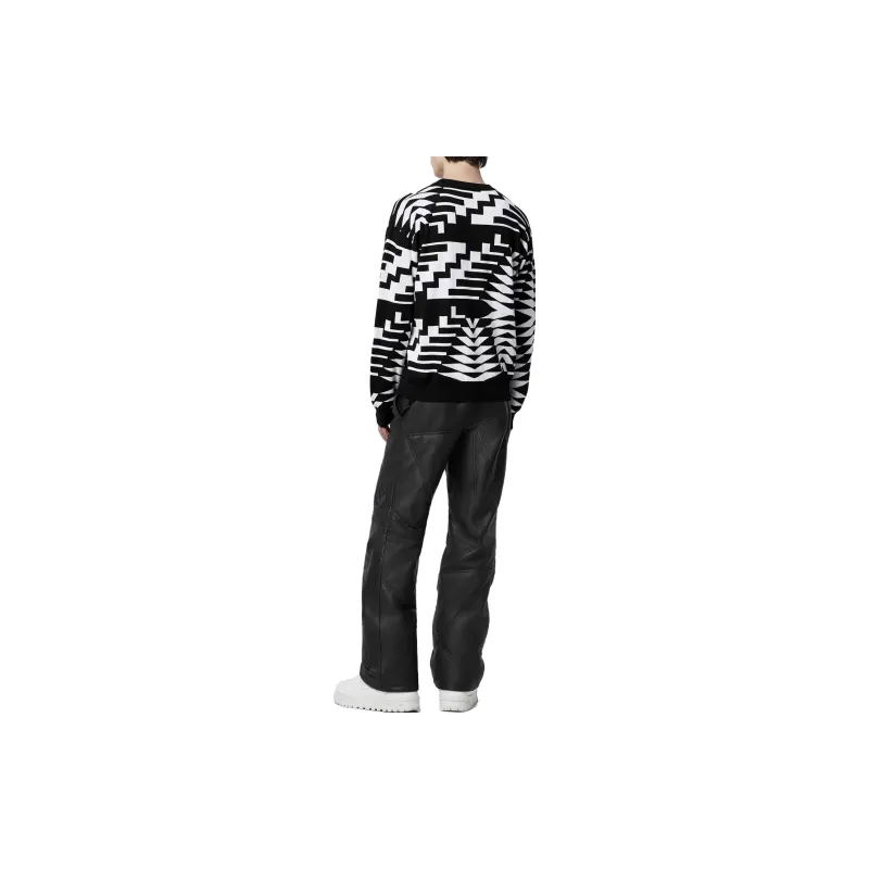 LOUIS VUITTON FW23 Knitwear Men's Black-2