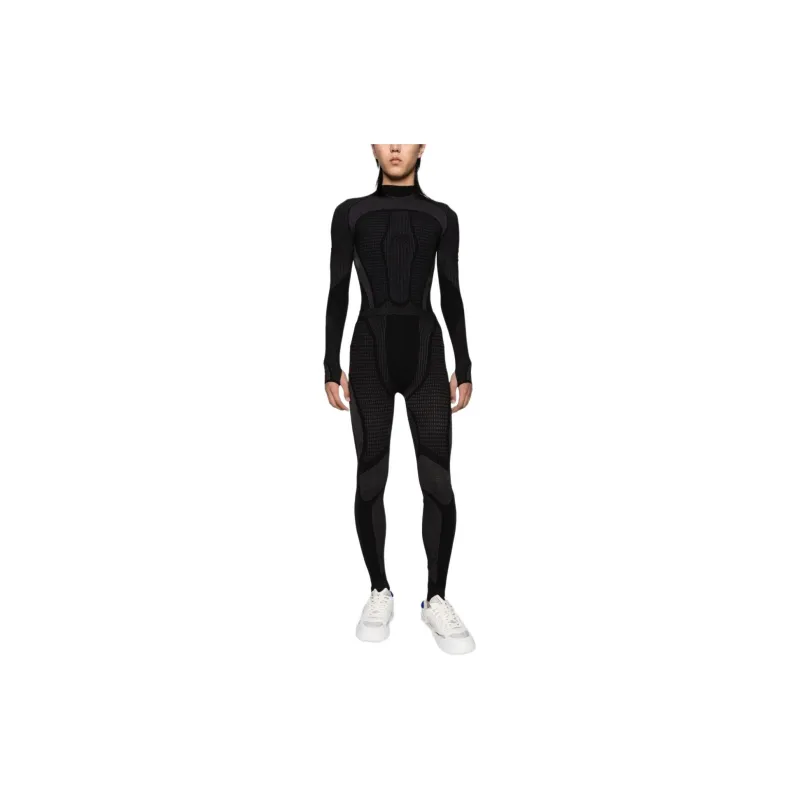 Reebok Baselayer Patterned jacquard Leggings-2