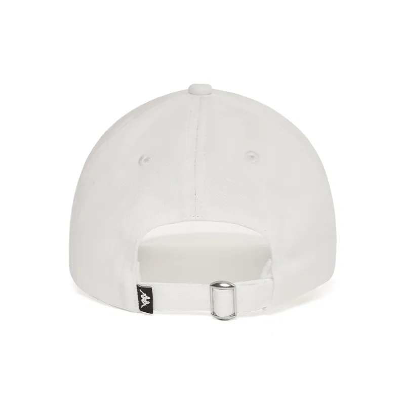 Kappa Baseball Cap Unisex White/Khaki-2