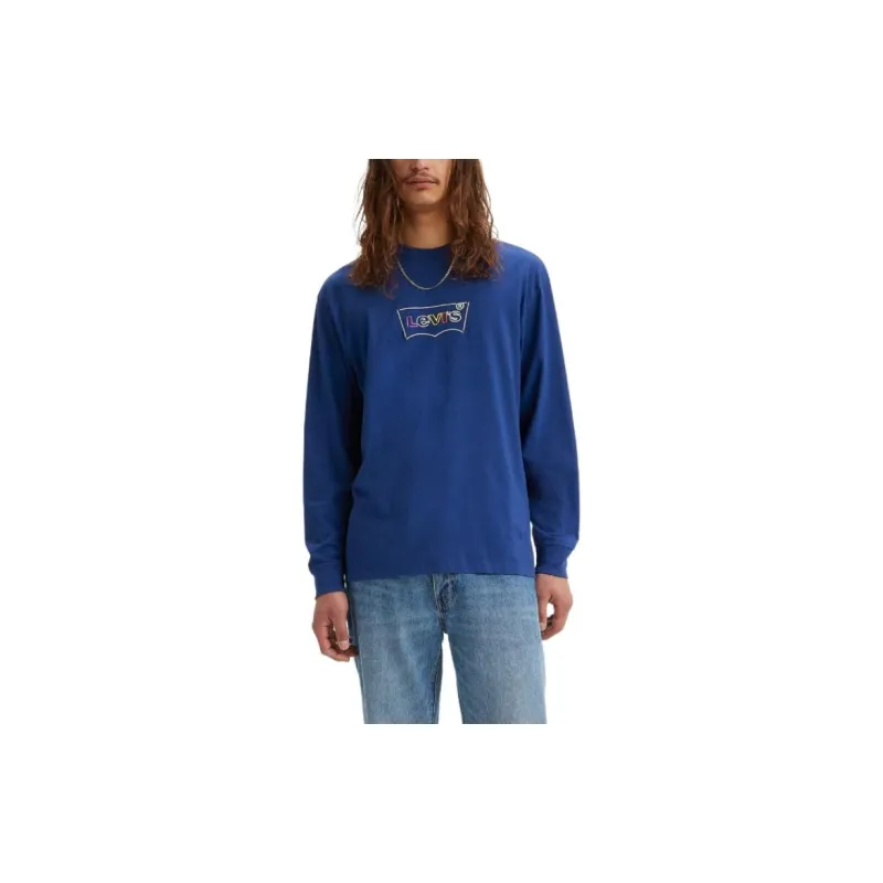 Levi’s Graphic Long-Sleeve Authentic T-Shirt T-Shirt Men's Blue-2