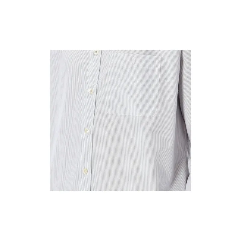 SAINT LAURENT Striped Buttoned Shirt-3