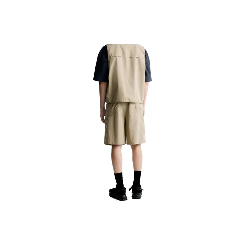 ZARA Casual Shorts Men Brown-4