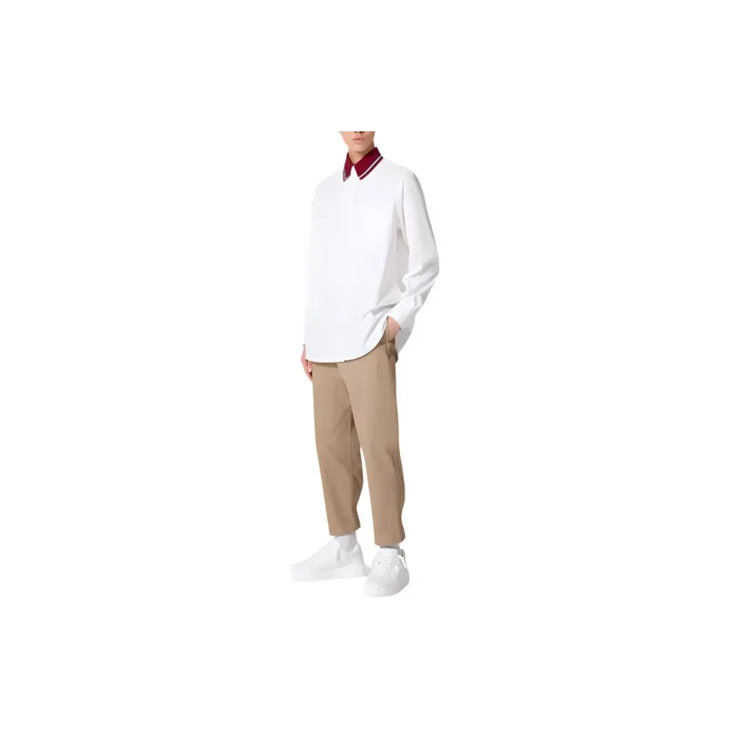 Valentino Shirts Men White-3