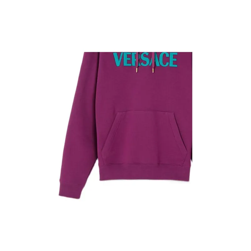 VERSACE Sweatshirts Men Fuchsia-5
