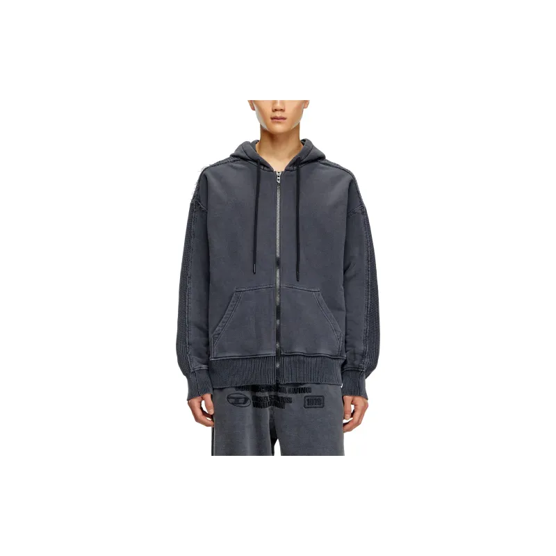 DIESEL FW24 Sweatshirt Men's Dark Gray-4