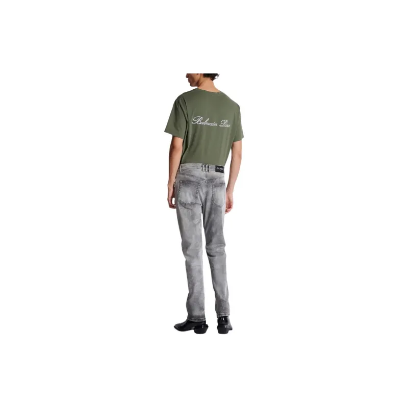 BALMAIN Regular Fit Denim Jeans-2