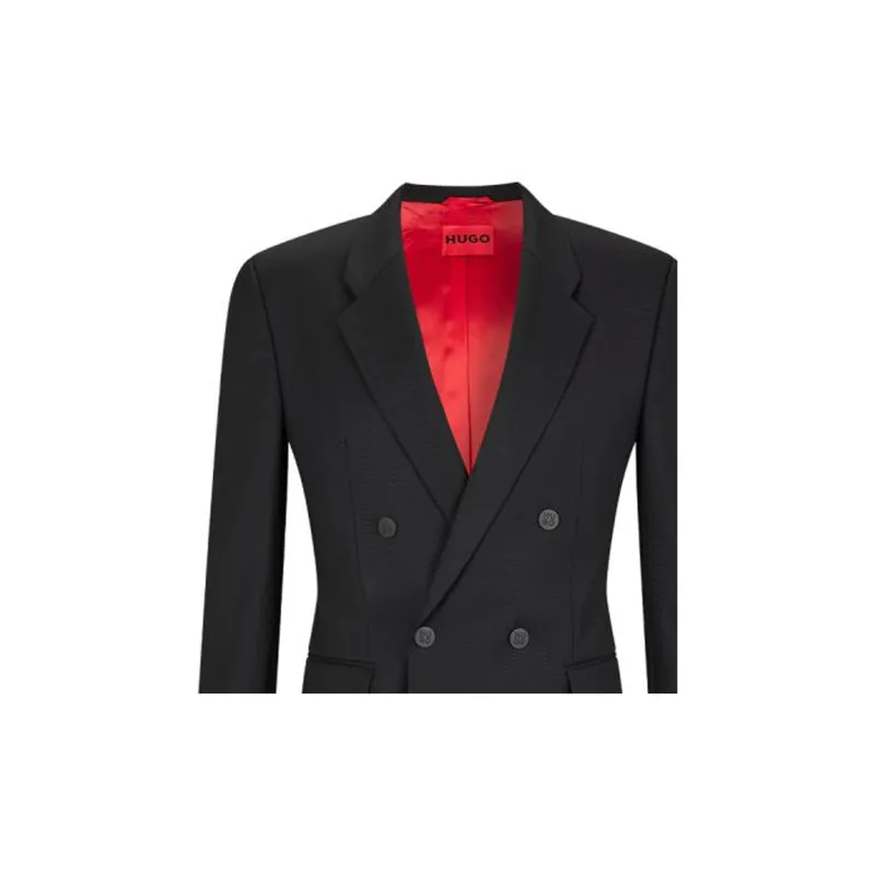 HUGO BOSS Business Suits Men Black-1