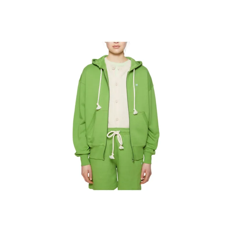 Acne Studios Organic Cotton Zip-up Hoodie-1