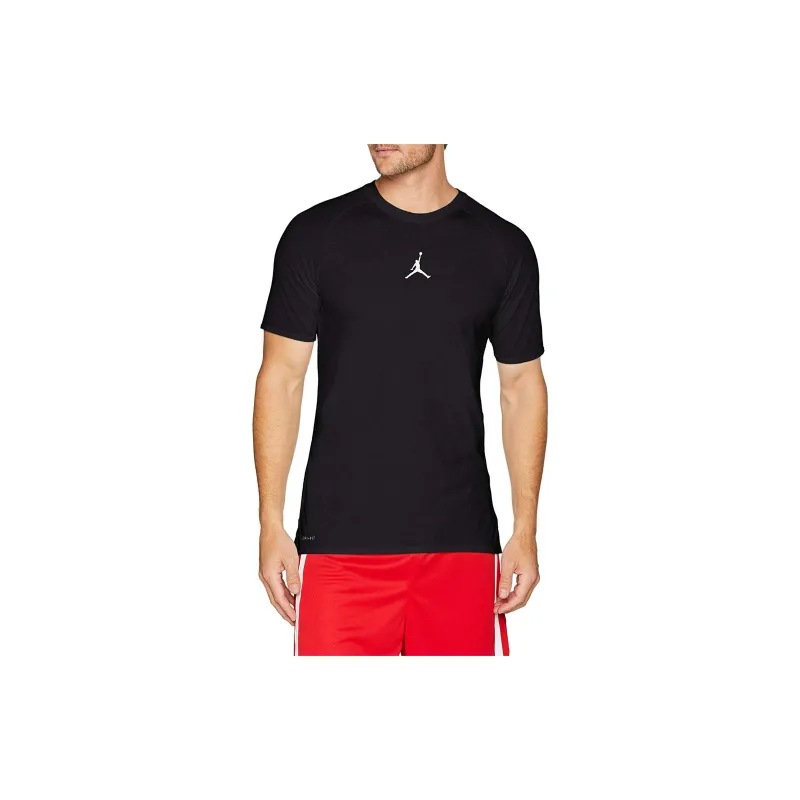Jordan X Nike T-Shirts Men Black-2