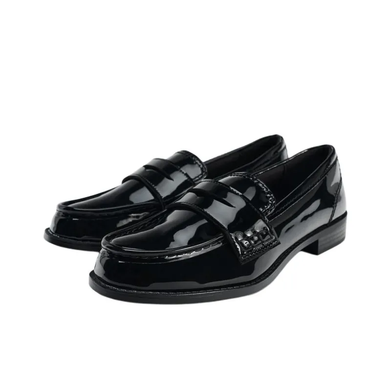 ZARA Loafers Women's Black-2