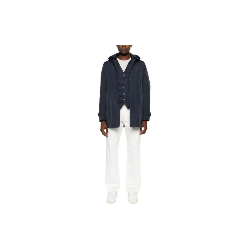HERNO V-Neck Quilted Gilet-2