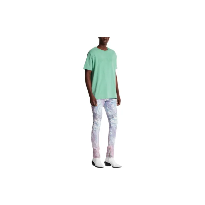 BALMAIN Logo Embroidered Crewneck T Shirt-3