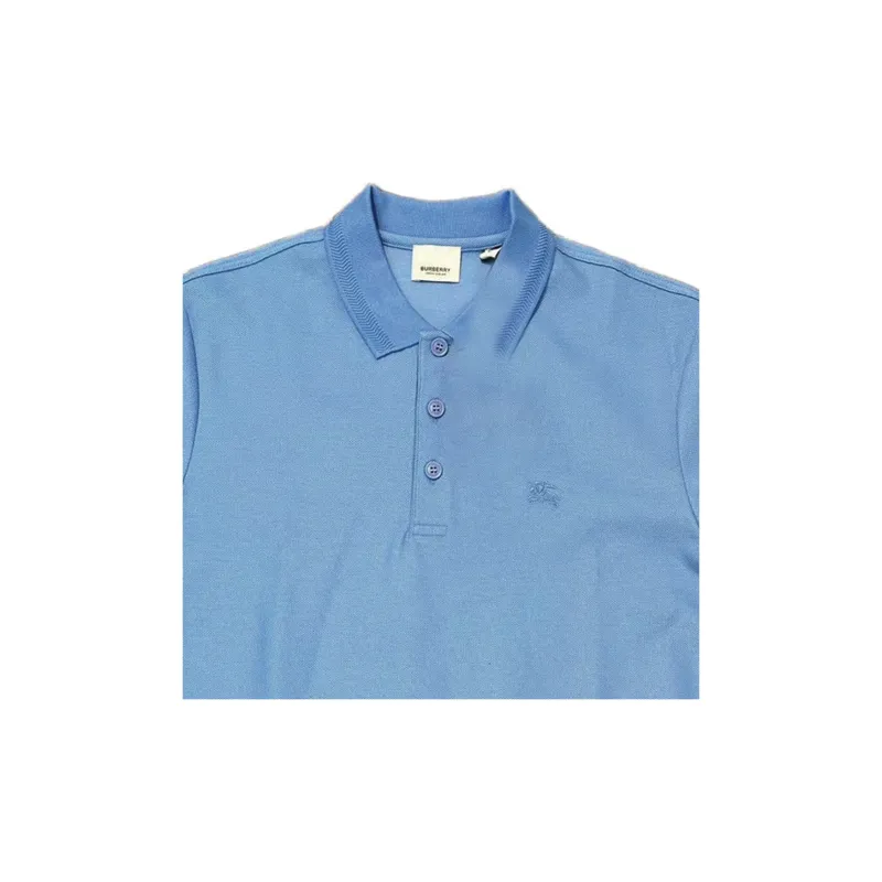 Burberry Polo Shirts Men Blue-3