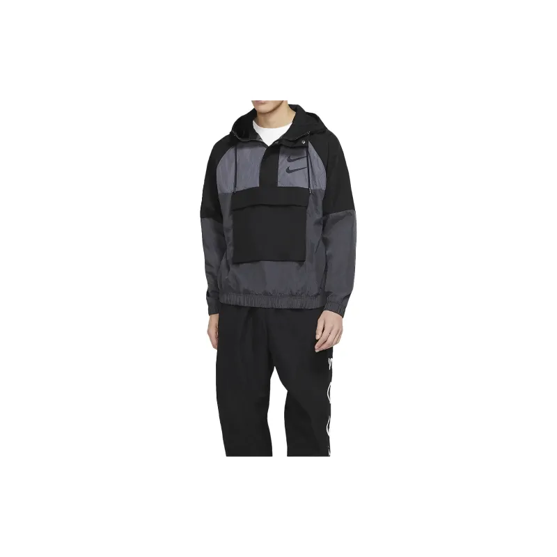 Nike Jackets Men Black-2