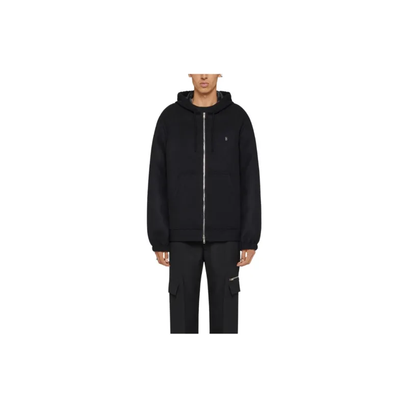 Givenchy 4G Pattern Zipped Hoodie-1