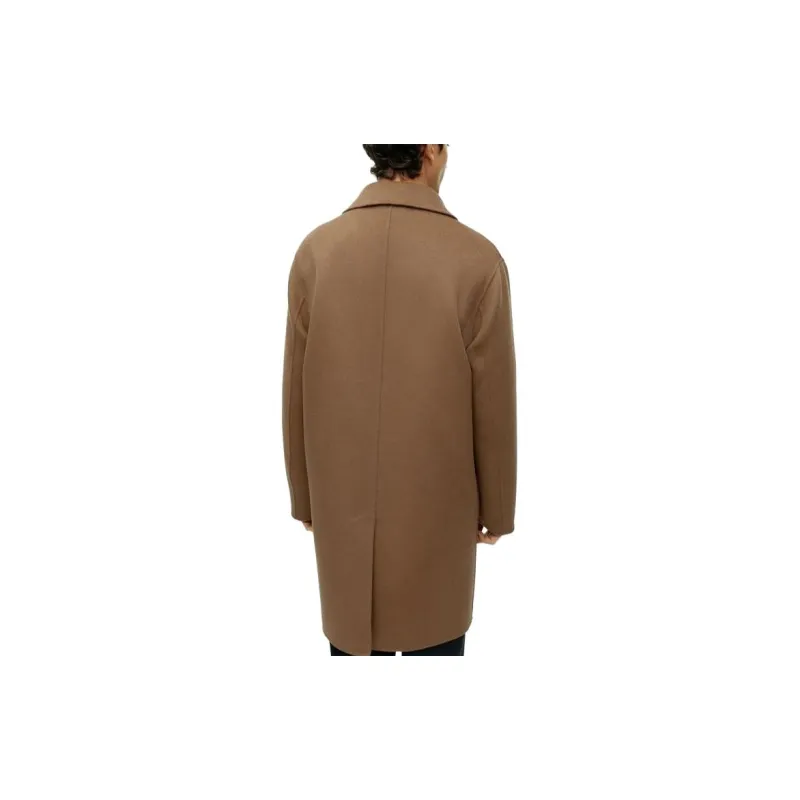 ARKET Coats Men Dark Camel-2