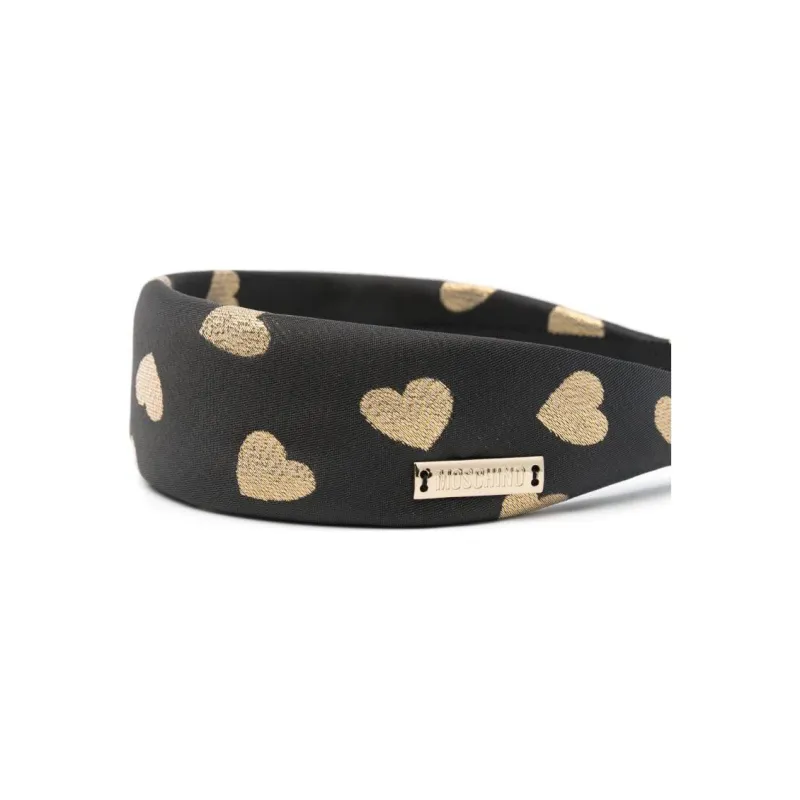 MOSCHINO Polyester Headbands Kids' Black-2