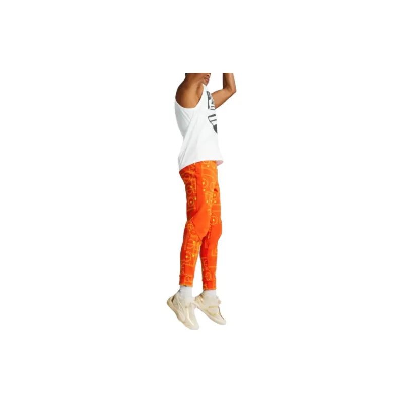 PUMA Mvp Dime Basketball Pants Basketball Shorts Men's Orange-4