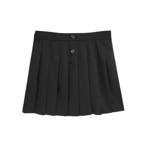 Love to serve Casual Short Skirts Women's Black