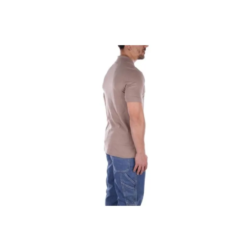 HUGO BOSS Logo Patch Short Sleeved Polo Shirt-1