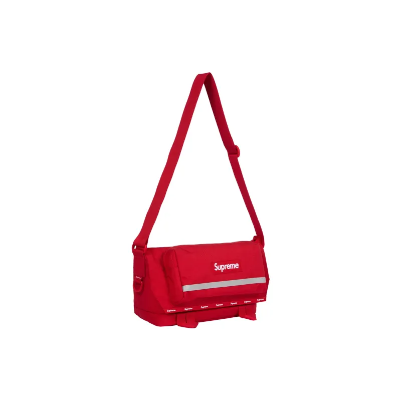 Supreme Nylon Crossbody Bag, Shoulder Bag Regular Unisex Red-1