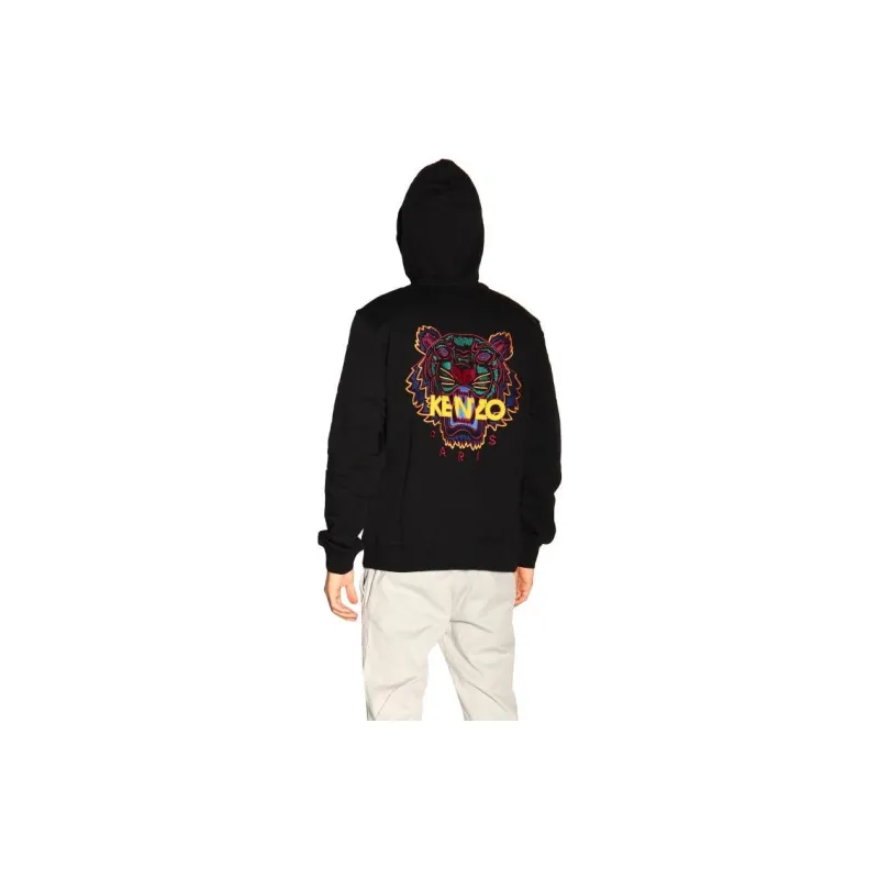 KENZO Classic Tiger Head Sweatshirt Men's Black-4