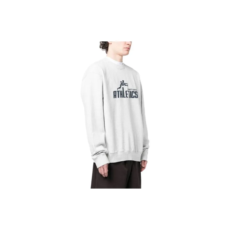 SPORTY & RICH 90s Athletics Cotton Sweatshirt-3