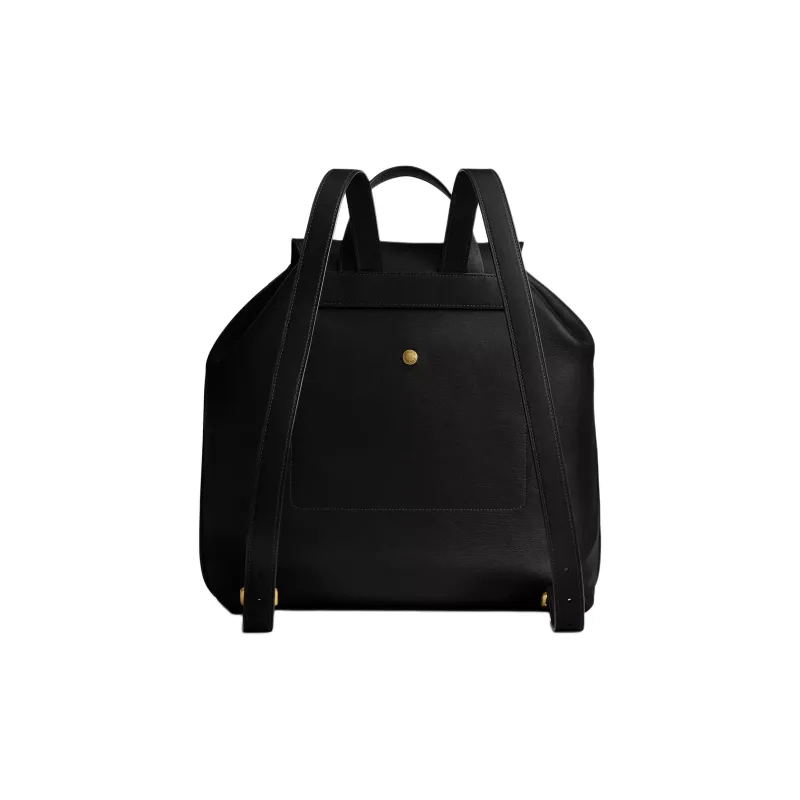 COACH Crosby Grain Leather Backpack Tubas Women's Black-2