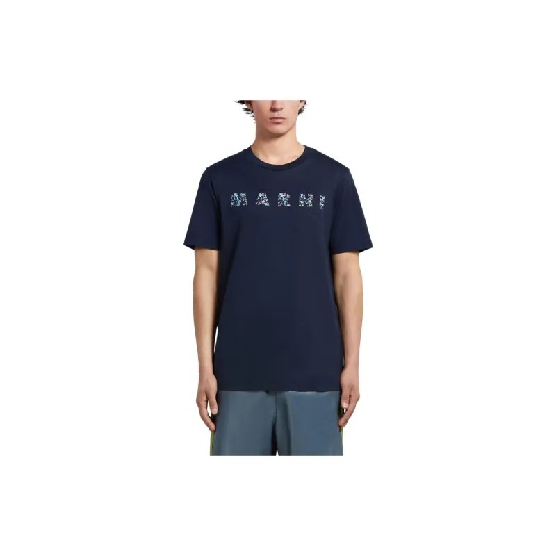 MARNI Floral Logo T Shirt-1