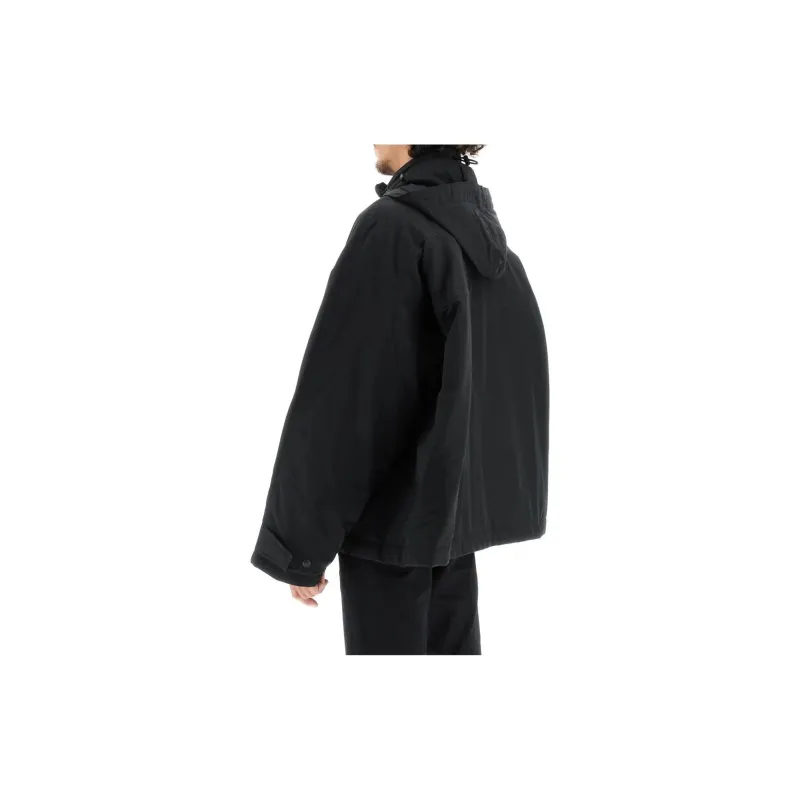 Balenciaga Bb Icon Kick Parka Coat-2
